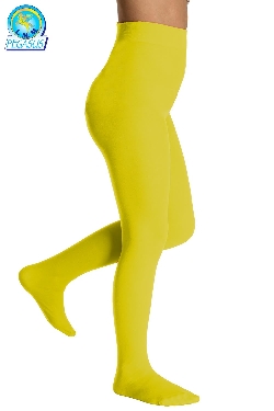 CALZE COLLANT TINTA UNITA BAMBINA GIALLO